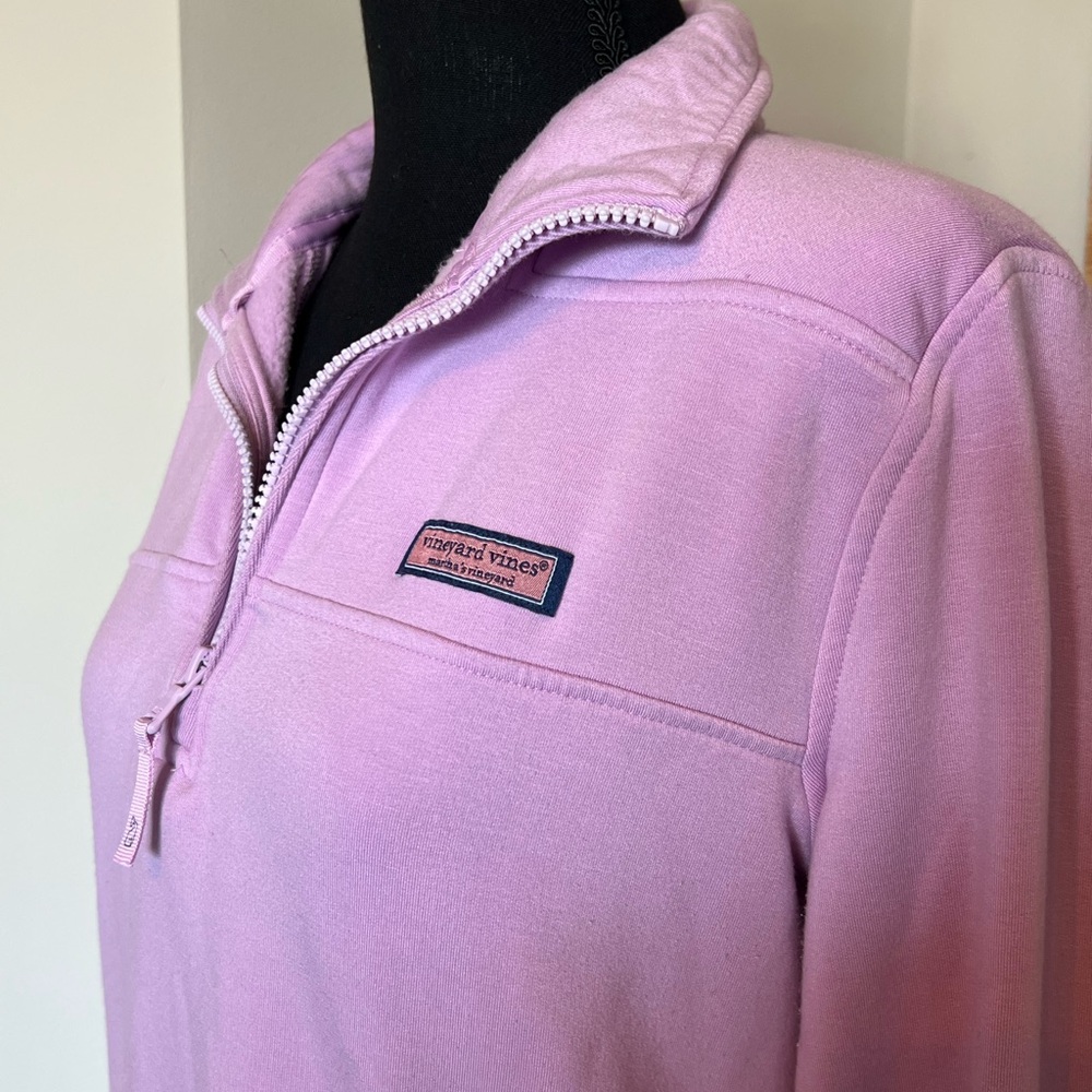 🤍Vineyard Vines Women's Soft Lilac Dreamcloth Shep Shirt/Sweater - Picture 10 of 13